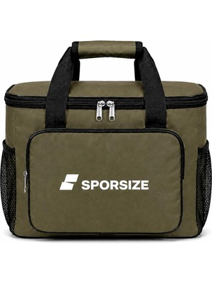 Sporsize 40 L Termal Soğutucu Buzluk Çantası, Kamp Piknik Plaj ve Seyahat Için