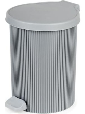Esplendor Pedallı Iç Kovalı Çöp Kovası, 10 Litre Kapasite, Antrasit Renk
