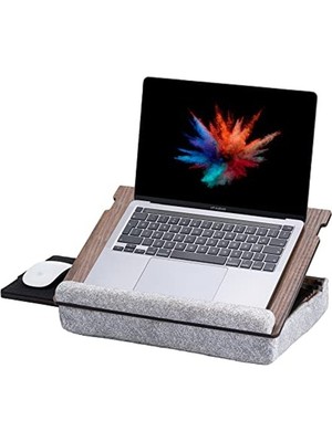 Esplendor Ayarlanabilir Eğimli Minderli Laptop Sehpası, Konforlu Kullanım Için