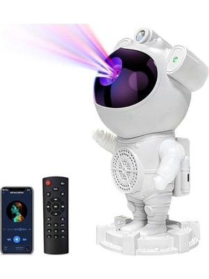 Esplendor 8 Farklı Nebula Işık Modlu Gece Lambası, Uzaktan Kumandalı