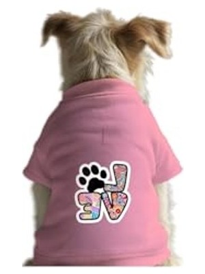 Esplendor Pembe Renkli Love Kedi ve Köpek Kıyafeti, Xl