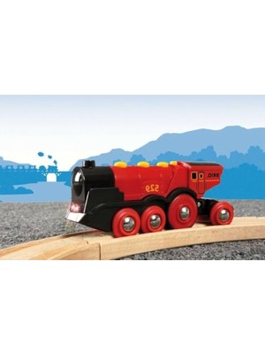 Esplendor Kırmızı Lokomotif Modeli ile Eğlenceli Oyun Seti - 33592 Parça