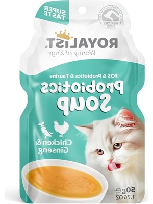 Esplendor 4 Adet Tavuklu ve Ginsengli Kedi Çorbası, 50 gr