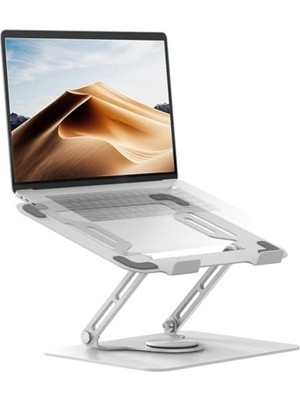 Esplendor Katlanabilir Laptop Standı, Ayarlanabilir Yükseklik, Taşınabilir ve Ergonomik Tasarım