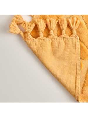 Esplendor Pamuk Sunshine Paspas Takımı, 60X100 cm Hardal Renk