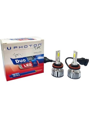 Velora Duo Serisi LED Headlight Beyaz 12V LED Xenon H8-H11-H16