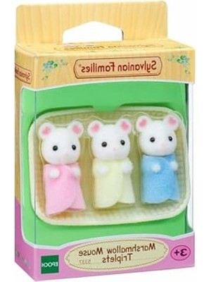 Esplendor Üçüzler Temalı Marshmallow Fare Figürleri, Sylvanian Families