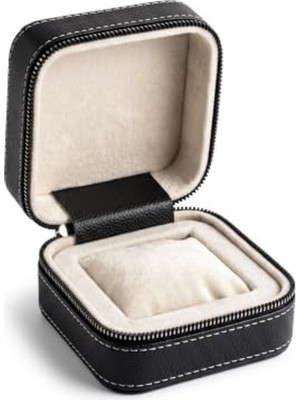 Esplendor Fermuarlı Saat Kutusu, 11X11X5 cm Boyutunda