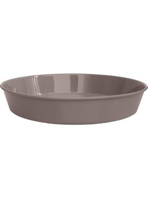 Esplendor Kahve Renkli Klasik Saksı Tabağı, 16.5 cm