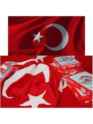 Esplendor Lüks Türk Bayrağı Alpaka Kumaş Bayrak 70X105 cm 8691731020102