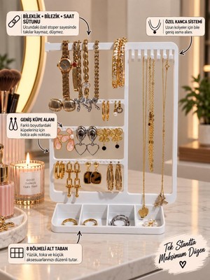 Takı Standı - Kolye Standı - Bileklik Standı - Saat Standı - Küpe Standı - Takı Düzenleyici - Takı Organizer
