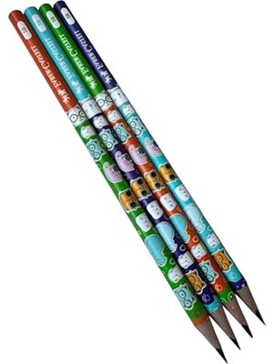 Esplendor Faber-Castell Kedi Desenli Kurşun Kalem, 2b Sertlik, 12 Adet