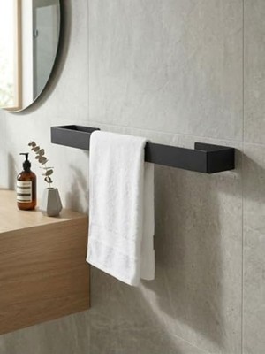 Esplendor Yapışkanlı Havlu Askısı, Metal Tasarım, Delmeden Montaj