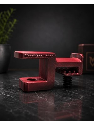 Esplendor Siyah-Kırmızı Asılabilir Kulaklık Standı - Bloodblade Edition - Masa Kenarı Kulaklık Standı