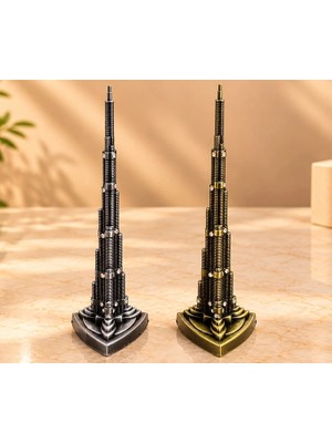 Mep Mep Metal Burj Khalifa Dekoratif Gökdelen Maketi ALK6168 Najmaddin Mep Najmaddin