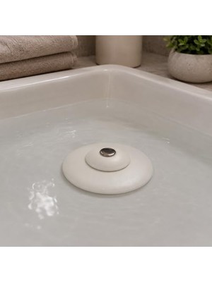 Esplendor Küvet ve Lavabo Süzgeç Tıkacı, Su Geçirmez Gider Kapatıcı, Pratik Banyo Gider Kapağı, Küvet ve Lavabo Için Evrensel Gider Tıkama Aparatı