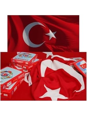 Esplendor Lüks Türk Bayrağı Alpaka Kumaş Bayrak 70X105 cm 8691731020102