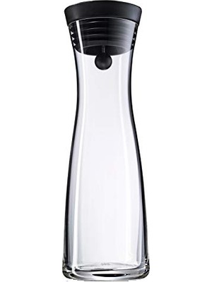Esplendor Wmf Basic Cam Sürahi, 1 L, Silikon Kapaklı, Closeup® Kapak Sistemli, Cam Su Sürahisi
