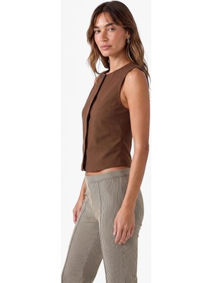 Die Grup Kaşkorse Kumaş Nervürlü Ispanyol Paça Pantolon