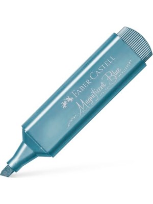 Esplendor Faber-Castell Fosforlu Kalem 46 Metalik Mavi