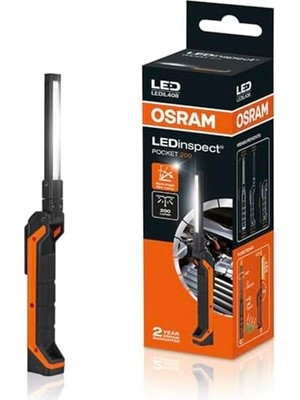 Esplendor Osram Şarj Edilebilir LED El Feneri, Ince Muayene, 6500K LED Işık, Manyetik ve Bükülebilir, Siyah          [enerji Sınıfı A+]