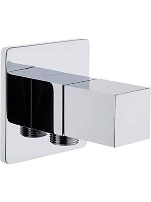Esplendor Artema A45232 Kare Ara Musluk, 65 x 65 Mmkare Rozet Ürüne Dahil, Krom