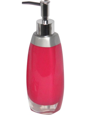 Esplendor Bosphorus Homi Sıvı Sabunluk Gri Pembe Model Poliresin 6X5X22CM