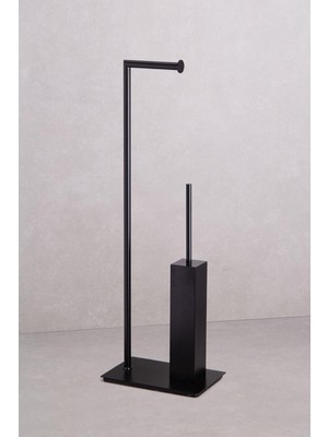 Esplendor System Hareketli Wc Set Siyah Renk 718X150X240 mm