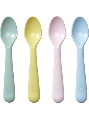 Esplendor Ikea 4 Yemek Kaşığı Kalas Seti (Farklı Renkler)
