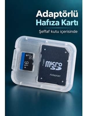 Ematcrt 16 GB Microsd Kart ve Sd Adaptör Seti - Lisinya