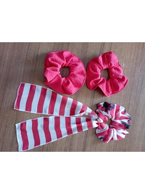 Str Store Büyük Boy Saç Lastik Tokası 3'lü Set