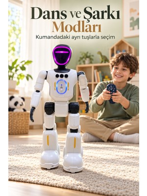 Ematcrt Uzaktan Kumandalı Robot Oyuncak - Lisinya