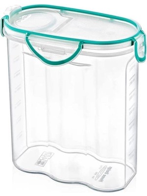 Esplendor Buffer® Kilitli Kapaklı Contalı Hava,su Sıvı Geçirmez 2,4 Litre Erzak Saklama KABI-SA590