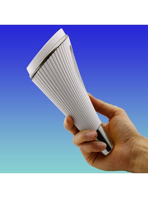 Esplendor BADEM10 Iron Lüks Mobilya Kanepe Sehpa Tv Ünitesi Koltuk Ayağı 19 cm Beyaz Krom Baza Ayak