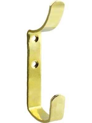 Esplendor BADEM10 Çengel Metal Portmanto Vestiyer Duvar Dolap Elbise Askısı Gold Mobilya Kapı Askılığı Aparatı