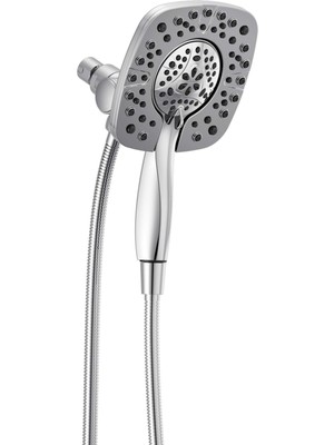 Esplendor Delta 58498 IN2ITION 1.75 Gpm 2'si 1 Arada Çok Fonksiyonlu Duş Başlığı ve El Duşu, 4 Ayarlı, Sınırlı