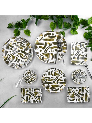 Esplendor Aryıldız 30 Parça 6 Kişilik Ikram ve Kahvaltı Seti