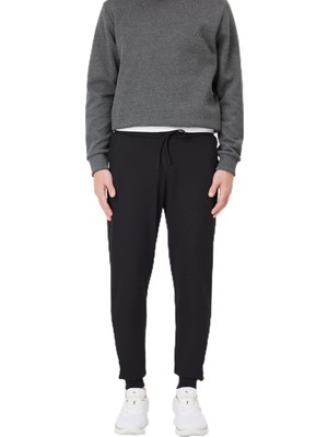 Esplendor Ac&co/altınyıldız Classics Standart Fit Normal Kesim 2 Iplik Cepli Rahat Recycle Pamuklu Jogger Eşofman Altı, Renk Siyah, Beden M