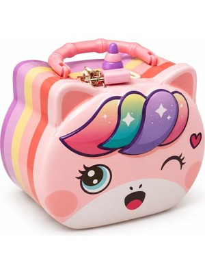 Esplendor Sevimli Unicorn Metal Kumbara Asma Kilitli