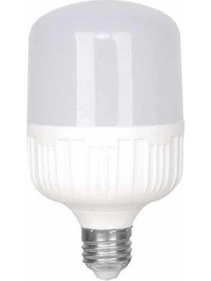 Esplendor Büyük Boy Bakyar Torch-50 W LED Ampul Beyaz 6500K Yüksek Işık Gücü Düşük Elektrik Tüketimi E 27 Standart Duylu Parlak Beyaz Işık