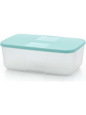 Esplendor Tupperware Buzdolabı Saklama Kabı Su Mavi 1.5 Lt