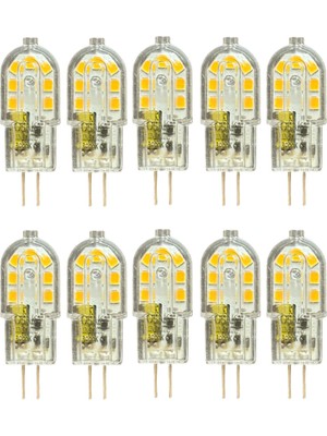Esplendor Avarson Osaka 12V 3W Sarı Işık 3000K G4 Duylu LED Kapsül Ampul, 10 Adet