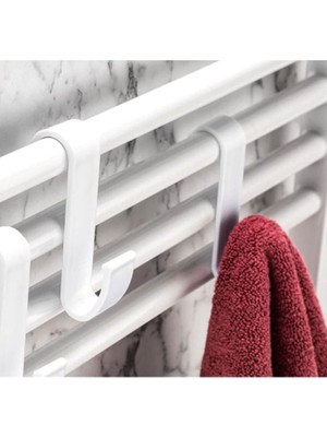 Esplendor 4 Adet Askı Aparatı, Mutfak ve Banyo Için Askılık