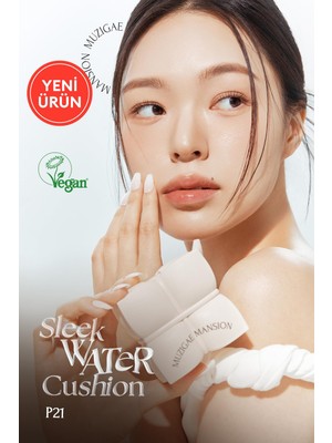 Esplendor Muzıgae Mansıon Yüksek Kapatıcı, Cilde Işıltılı Görünüm Sunan Cushion Muzıgae Mansıon Sleek Water Cushion (P21)