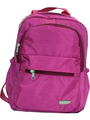 Esplendor Tahticmer Escape Okul Sırt Çantası Ilkokul Çanta 4 Adet Bölmeli Su Geçirmez Unisex 28X35X12 cm (Pembe)