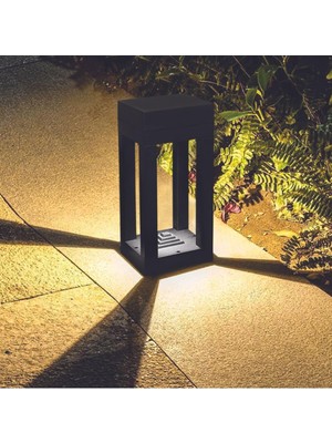 Esplendor Ucuz Geldi Anıt Set Üstü Bahçe Lambası Zita Bahçe Aydınlatma 35 cm Yer Lambası Gün Işığı GU10 LED Ampul