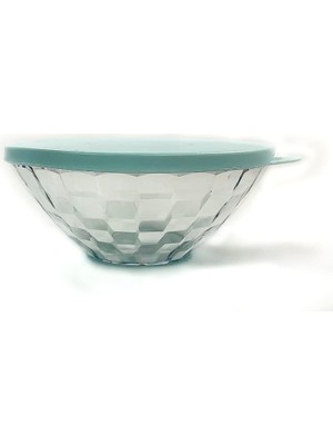 Esplendor Tupperware Stella Diamant Pırlanta Kase 500 ml Gök Mavisi Kase Servis Kasesi