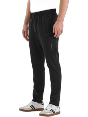 Esplendor Slazenger Rolo Erkek Cepli Siyah Eşofman Altı