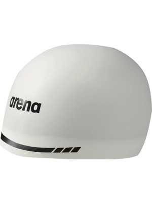 Esplendor Arena 3D Soft Usa Üniseks Yetişkin Silikon Yüzme Bonesi Erkekler ve Kadınlar Için Yüzme Havuzu Antrenman ve Yarış Yüzme Seti, Beyaz, Büyük