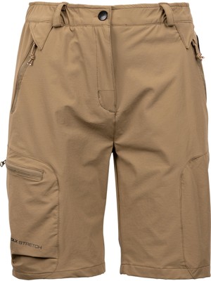 Esplendor Trespass Libby Deluxe Şort, Xs, FABTSHTR0011, Cashew, Kadın